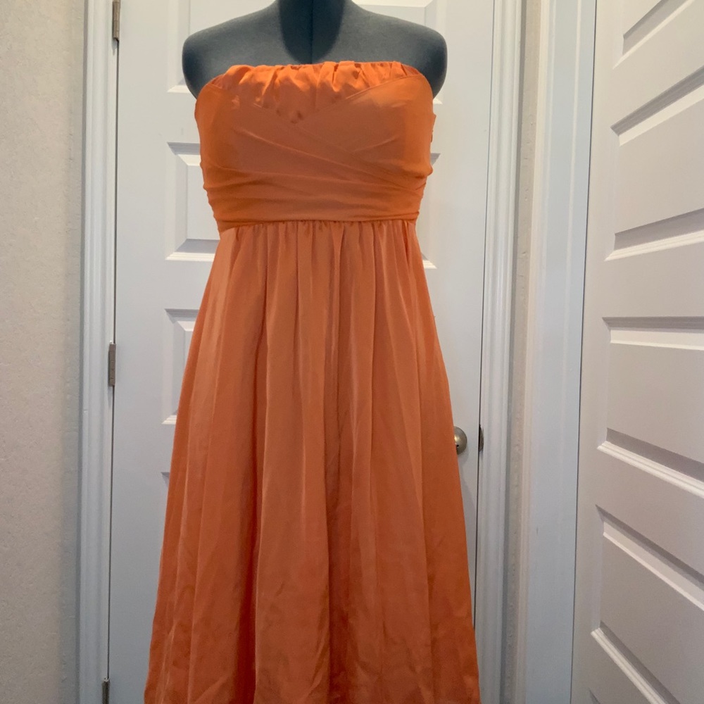 Orange Mini dress